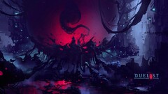 Duelyst digital art concept art creature environment fantasy art