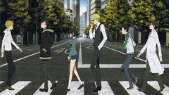 Durarara orihara izaya heiwajima shizuo Abbey Road Ryuugamine 