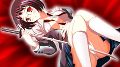 Durarara Sonohara Anri meganekko