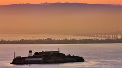 Dusk California San Francisco alcatraz
