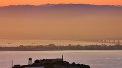 Dusk California San Francisco alcatraz