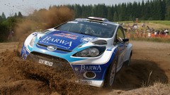 Dust Red Bull rally races Finland gravel racing wrc Rally Car 