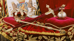 Dutch royal regalia for