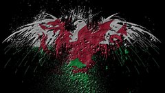 Eagles Flags wales World