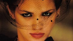 Earrings brown eyes brunettes blue dress necklaces pink 