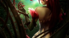 Earrings thorns vines forests League of Legends riot games Zyra