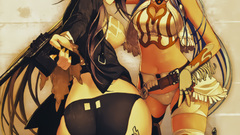 Ears panties pistols weapons