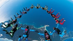 Earth jumping extreme sports