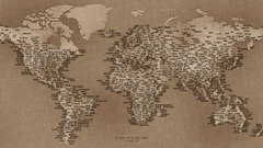 Earth Maps continents