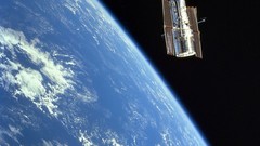 Earth NASA Satellite orbit