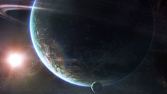 Earth planets moon orbit