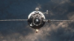 Earth progress spaceships outer space International Space 