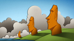 Easter Island moai