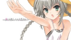 Easy Anime long hair gray hair nyaruko Haiyore! Nyaruko-san