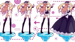 Ecchi ass tights Anime