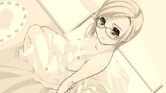 Ecchi glasses meganekko aprons