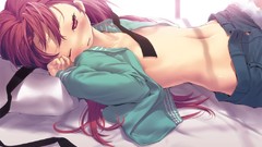 Ecchi pink hair mahou