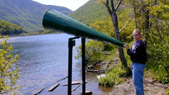 Echo Lake megaphone nature