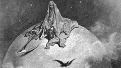 Edgar Allan Poe scythe