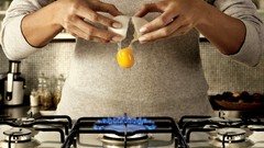 Eggs kitchen stove