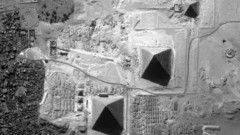 Egypt Orion aerial pyramids