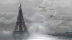 Eiffel Tower apocalyptic