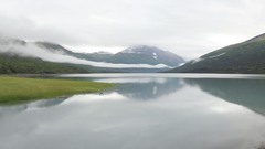 Eklutna Lake Alaska panorama