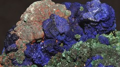 Element copper azure rocks minerals