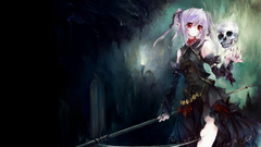 Elf scythe albino Necro necromaner