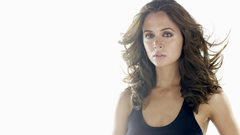 Eliza dushku white background