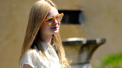 Elle fanning girls with glasses long neck