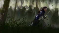 Elves Warriors Liv Tyler Arwen artwork the lord of the rings 