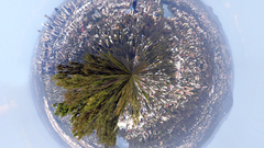 Em polar panorama high