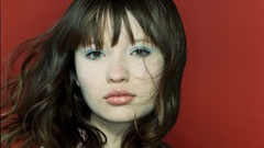 Emily browning red background
