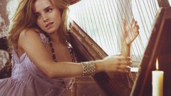 Emma watson harp