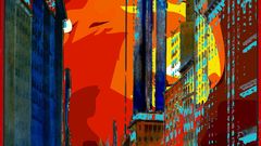 Empire state building skyscraper