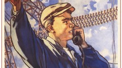 Energy USSR communism worker electric soviet union