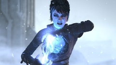 Energy woman 3d morrigan dragon age origins