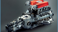 Engines Simple Background ferrari