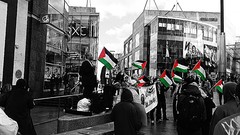 England United Kingdom protest palestine Birmingham Muslim 