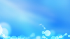 Eola wide aqua abstract