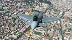 Eurofighter typhoon jet aircraft