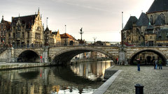 Europe churches ghent Bridges