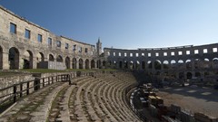 Europe croatia architecture arena mediterranean Pula