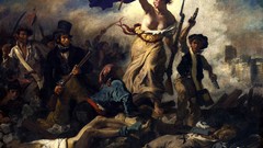 European union artwork Liberty Leading the People