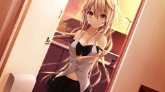 Evening anime girls game cg Yurikago Kara Tenshi Made