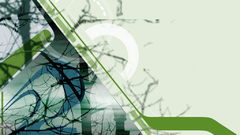 Ever Green trail abstract