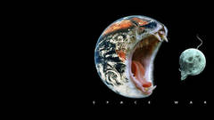 Evil cat entertainment mouse