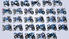 Evolution Suzuki motorbikes