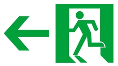 Exit logo sign zeichen